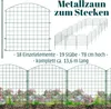 18 Einzelelemente-19 Stäbe-78 cm hoch-ca.13,6m lang Produktbild-Vorschau