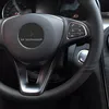 Mercedes poťah volantu čierny pre W205 A W176 X253 X156 Náhľad obrázku produktu 4
