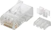 goobay RJ45 Stecker CAT 6A UTP ungeschirmt (Bulk) Produktbild-Vorschau 1