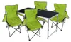 set de meubles de camping 5 pièces Lime Table réglable en Voir les images du produit 1