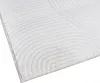 Schöner weicher Teppich mit Linienmuster in weiß Größe - 80 Produktbild-Vorschau 4