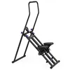 A black and purple exercise climber machine is shown against a white background. Podgląd zdjęcia produktu