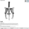VOREL Innen- / Außenabzieher 80530 200mm Produktbild-Vorschau 2