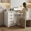 BEAUTYSOFA | Schminktisch MALTA Weiß 120 cm mit Griffe, 5 Produktbild-Vorschau 10