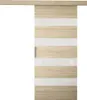 Posuvné dvere MIRAN 5 - 70 cm, dub sonoma / biele sklo Náhľad obrázku produktu 4