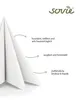 MANK Serviette in Weiß aus Linclass® Premium 40 x 40 cm, 50 Produktbild-Vorschau 3