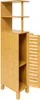 5five Simply Smart | Schmaler Badezimmerschrank aus Bambus Produktbild-Vorschau 4
