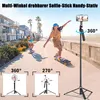 Selfie Stick Stativ, Bluetooth Handy Stativ, Produktbild-Vorschau 3