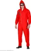Takers Faschingskostüme - Roter Overall mit Kapuze Gr. S  Produktbild-Vorschau 3