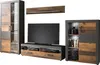trendteam Wohnen Wohnwand Indy Graphit Grau Matera-Old Wood Produktbild-Vorschau 2