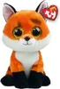 A plush toy fox sitting on a white background. Náhled obrázku produktu