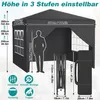 CEEDIR Pop Up Pavillon 2,5x2,5m Wasserdicht & Winterfest, Produktbild-Vorschau 2