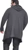 Urban Classics - Cardigan OPEN EDGE LONG charcoal - M Náhľad obrázku produktu 11