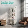 INONEFT Glasvitrine Standvitrine mit LED und Schloss – Produktbild-Vorschau 10