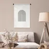 MuchoWow® Wandteppich Wandbehang Kunst - Bogen - Schwarz - Produktbild-Vorschau 5