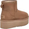 UGG Boots Mini Platform Chestnut Braun Damen Stiefel Produktbild-Vorschau 5