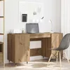 vidaXL Scrivania Artisan in rovere 140 x 50 x 75 cm Anteprima dell’immagine prodotto 4