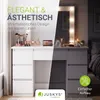 Toaletka Juskys Talea z diodami LED, 7 szufladami i dużym Podgląd zdjęcia produktu 7