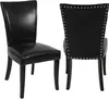 lot de 2 chaises de salle à manger Chesterfield, chaise de Voir les images du produit 1