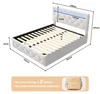 UnboxG Polsterbett 140x200cm mit LED, Boxspringbett mit Produktbild-Vorschau 7