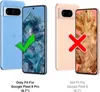Two phones are shown side-by-side, one with a green checkmark and the other with a red 'X'. Text indicates compatibility. Produktbild-Vorschau