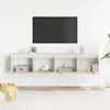 vidaXL Nástěnné skříňky 2 ks. Bílé 80x30x35 cm z Náhled obrázku produktu 4