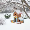 Relaxdays Vogelhaus, Holz, zum Aufhängen, HBT: 30,5 x 32,5 Produktbild-Vorschau 3