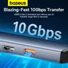 Baseus 6-in-1 Power Delivery USB-C HUB Schwarz Produktbild-Vorschau 16
