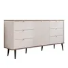 Geriffelte Kommode NAVANI 160 cm mit 6 Schubladen Produktbild-Vorschau 9