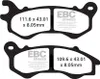 Pastiglie freno EBC HH SFA603 mescola sinterizzata Anteprima dell’immagine prodotto 3