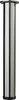 Hettich Tischbein 7,6 x 70 - 110 cm Stahl Edelstahl-Optik - Produktbild-Vorschau 1