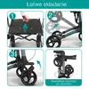 Składany i lekki rollator ELONEO z siedziskiem, lekki Podgląd zdjęcia produktu 8