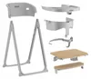 NENO SAPORI Gray Chaise haute multifonctionnelle 4 en 1 Voir les images du produit 3