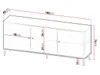 MIRJAN24 Kommode Glamour, Stilvoll Sideboard, Modern Produktbild-Vorschau 6