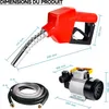 Wiltec Pompe à fuel ou gasoilmobile – Autoaspirante – 230 V Voir les images du produit 6