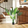 HOMCOM Künstliche Paradiesvogel groß 110cm Kunstpflanze mit Produktbild-Vorschau 2