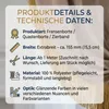 Produktdetails und Technische Daten für Fransenborte 155 mm – Breite, Material und Eigenschaften. Produktbild-Vorschau