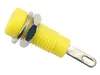 Einbaubuchse gelb, 2 mm Stift-Durchmesser, Einbau-Ø 6 mm, Produktbild-Vorschau 2