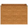 vidaXL Zvýšený záhon 100x50x69 cm Corten oceľ - Kvetináče a Náhľad obrázku produktu 5