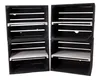 2x SCHWARZ WEIßES Regal / NEU / 50x40x30 cm / Holzkiste als Produktbild-Vorschau 1