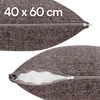 Selfitex 2er Set 40x60 cm, Sofakissen mit Füllung und Produktbild-Vorschau 5
