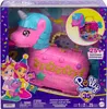A toy box featuring a pink unicorn-shaped piñata with blue hair, decorated with gold tassels and stars. The box also shows illustrations of two girls with a unicorn and a smaller unicorn-shaped playset. Náhled obrázku produktu