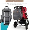 iniuniu Baby Wickelrucksack, Wickeltasche Rucksack Große Produktbild-Vorschau 6