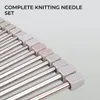 H&S Metall Stricknadeln Set - 11 Paar - Nadelspiel - Produktbild-Vorschau 5