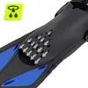 TSUNAMI Schwimmflossen verstellbar PP/TPE schwarz‑blau Produktbild-Vorschau 5