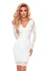 Numoco Spitzenkleid für Damen Druhot natur XL Produktbild-Vorschau 7