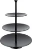 Schwarze Metallplatte, 3-stöckig, 36,5 cm Produktbild-Vorschau 6
