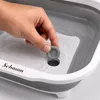 Schaum Faltbare Silikonschüssel 10 l mit Ablaufstopfen für Produktbild-Vorschau 7