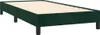 vidaXL Rám postele bez matraca tmavozelený 90x200 cm zamat Náhľad obrázku produktu 3