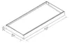 Palram - Canopia Metall Vordach Sophia Clear 2150 Anthrazit Produktbild-Vorschau 6